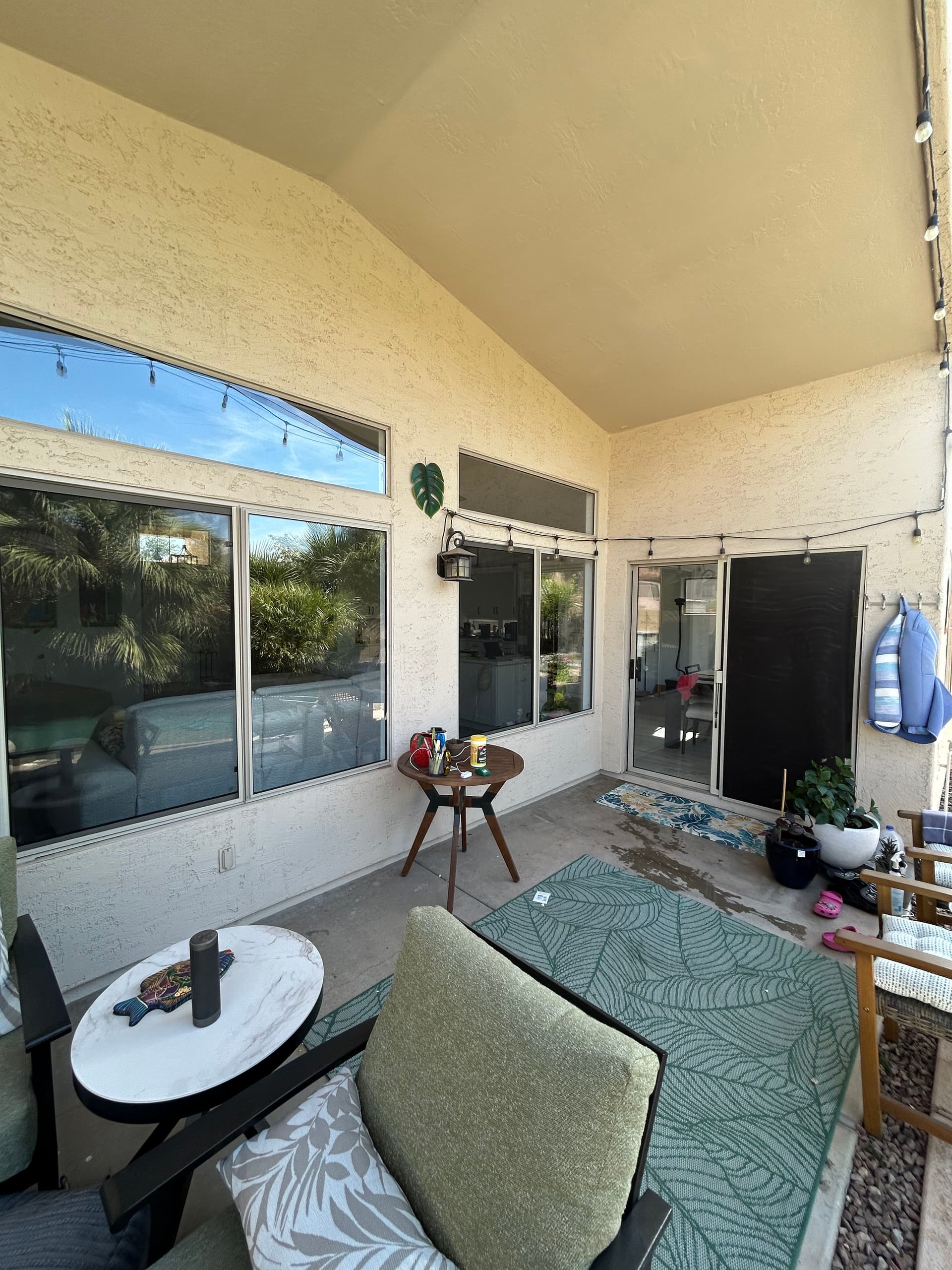 Window Cleaning Plus Rain Coat Treatment for a Queen Creek Patio image