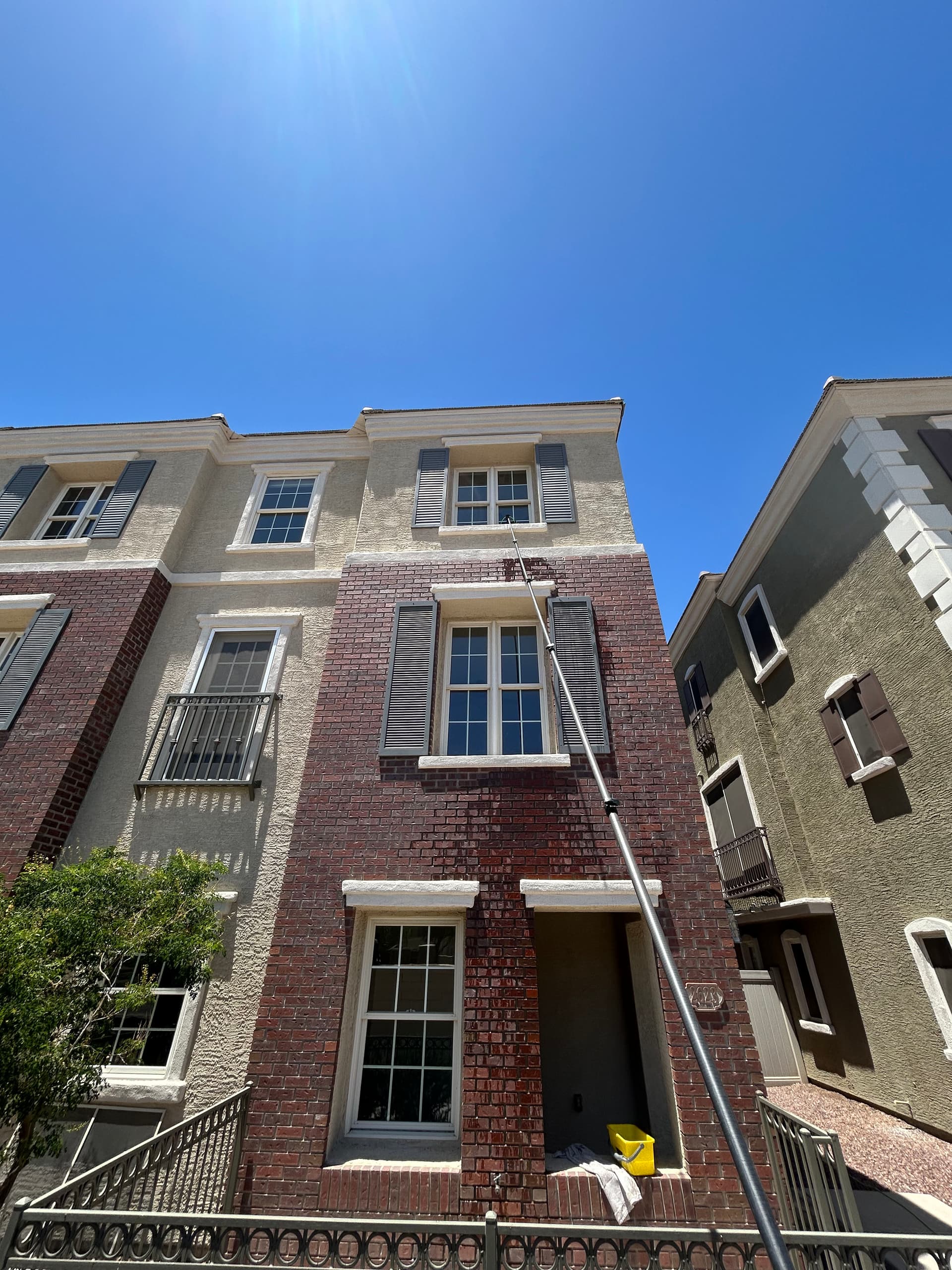 Three-Story Condo Window Cleaning in Gilbert image